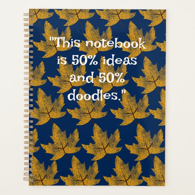 Funky Colourful Flowers Planner (Front)