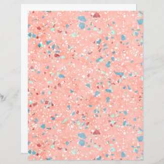 Funky Colourful Mosaic Art Scrapbook Paper