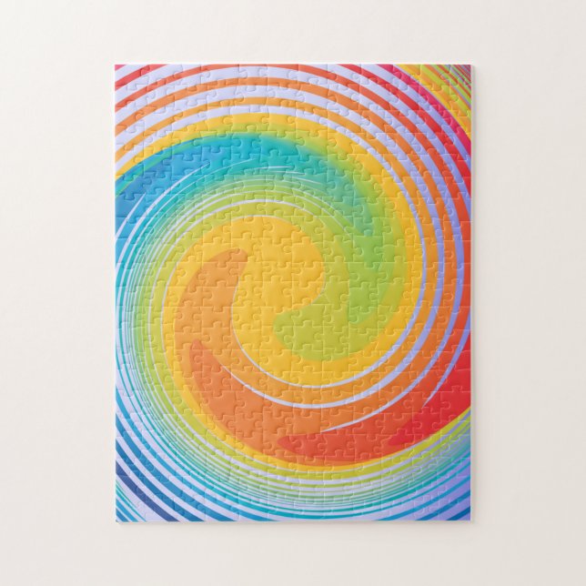 Funky Colourful Puzzle (Vertical)