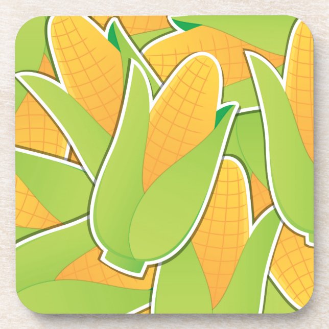 Funky corn coaster (Front)