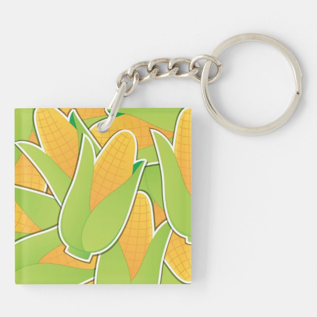 Funky corn key ring (Back)