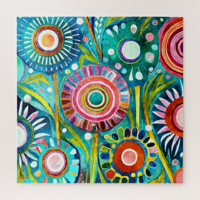 Funky Dandelions Puzzle (Vertical)