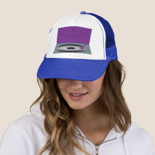 FUNKY DJ'S RETRO TURNTABLE TRUCKER HAT