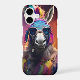 Funky Donkey Blue Glasses 
