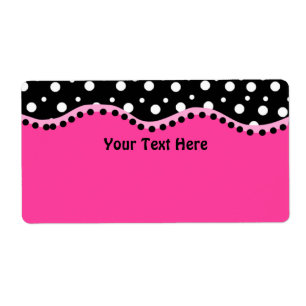 Funky Dots Avery Label