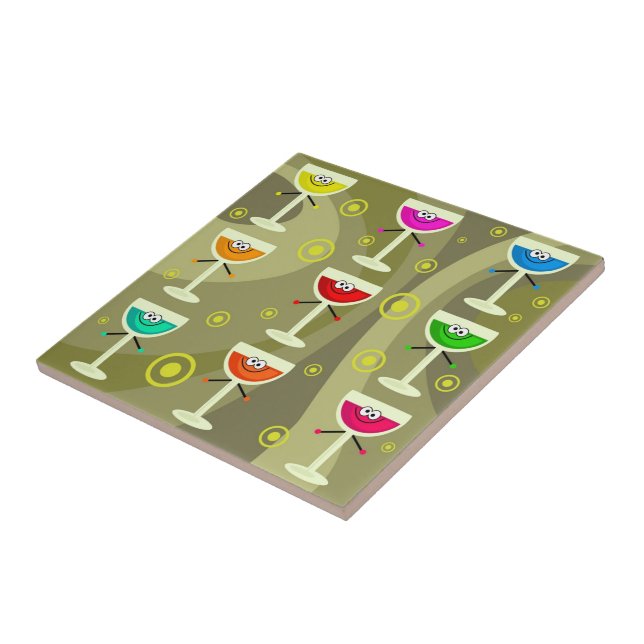 Funky Drinks Tile (Side)