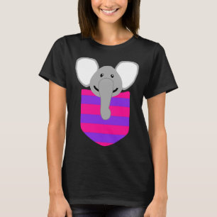 Funky Elephant Mammut Friends Men Women and Child T-Shirt