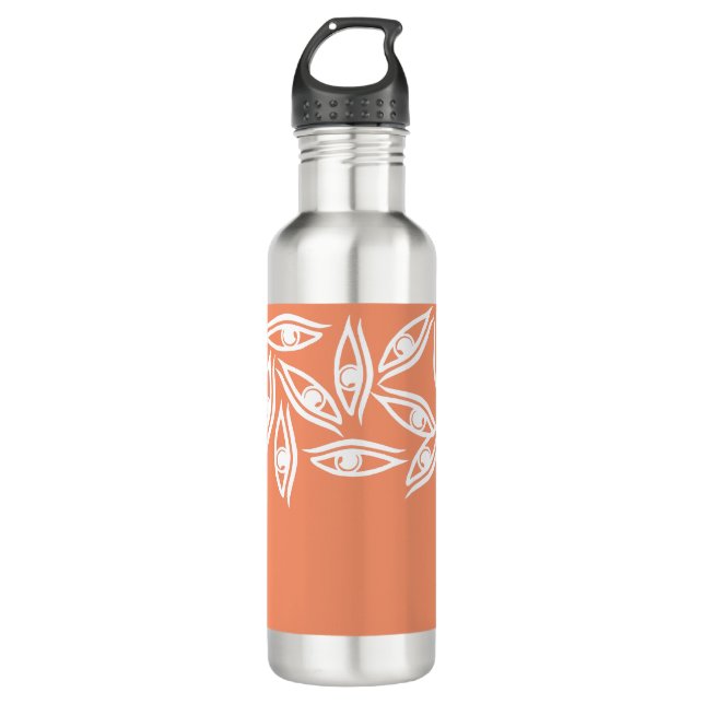 Funky Eye Pattern Product 710 Ml Water Bottle (Front)