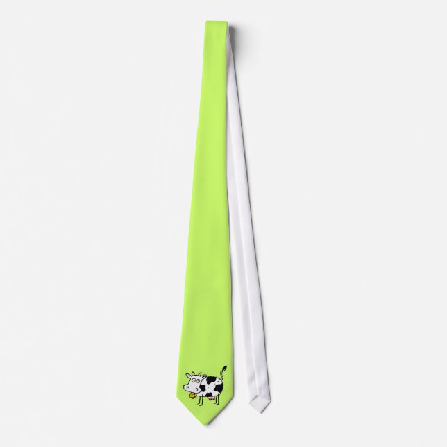 Funky Farm Cow Tie (Front)