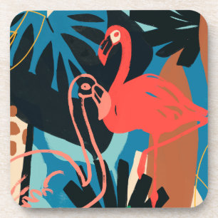 Funky Flamingo Coaster