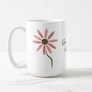 Funky Flora - stylised abstract flower Updated Coffee Mug