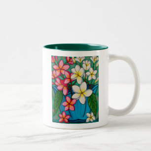 Funky Floral Coffee Mugs