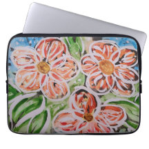 Funky Flowers Laptop Sleeve