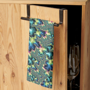 Funky Fractal Tea Towel