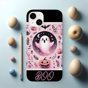 Funky Friendly Boo Spooky Jack O Lanterns Pastel  Case-Mate iPhone 14 Case