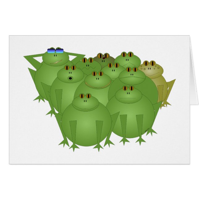 Funky Frogs (Front Horizontal)