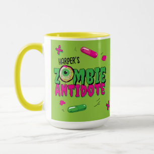 Funky Fun Zombie Antidote Shhh... No Talking Mug