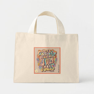 "Funky Fusion" Mini Tote Bag