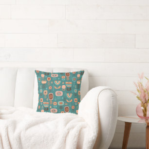 Funky Garden Floral Pattern Cushion