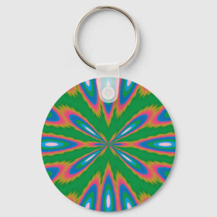 Funky Garden Key Ring