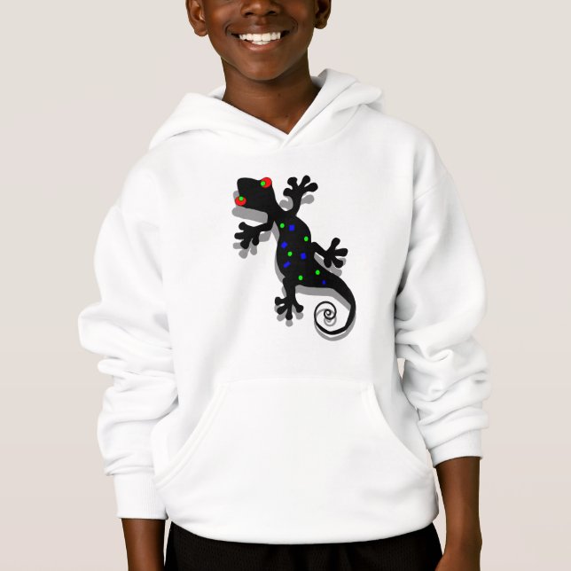 Funky Gecko Sweatshirt for Kids (Front)