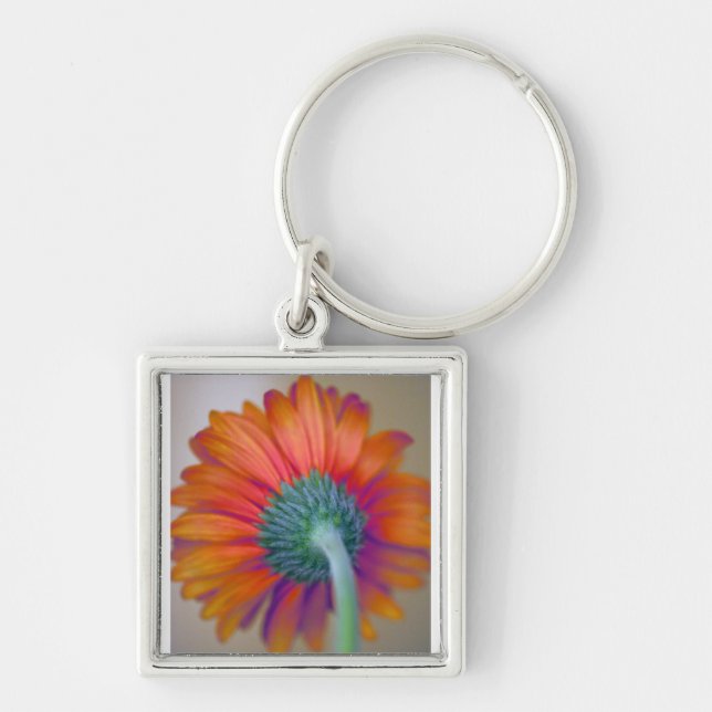 Funky Gerbera Key Ring (Front)