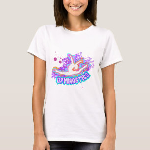 Funky Grafitti Girls Gymnastics T-Shirt
