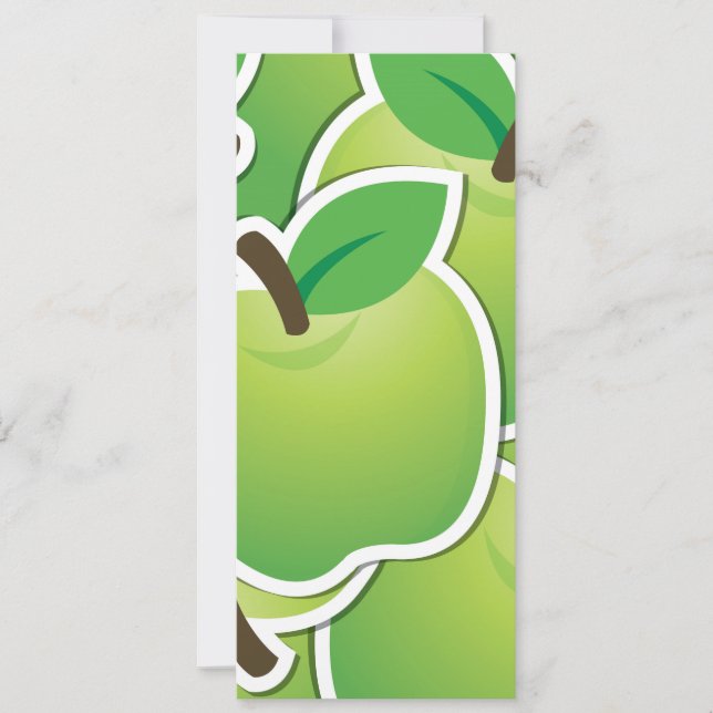 Funky green apples (Front)