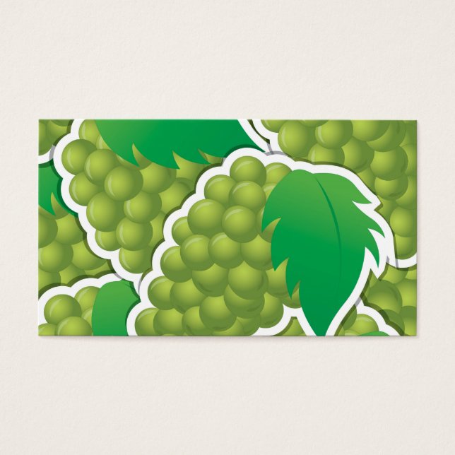 Funky green grapes (Front)