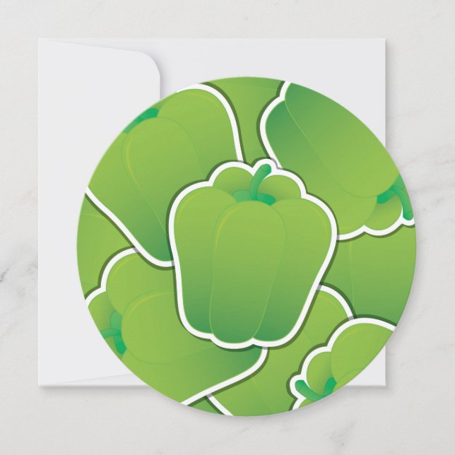 Funky green pepper (Front)