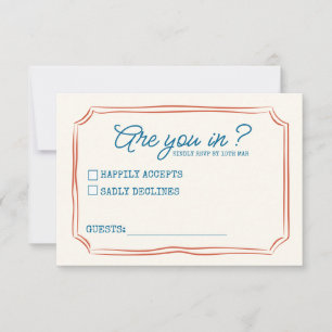 Funky Green Pink  Red Funky RSVP 