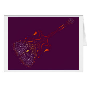 Funky Guitar Card