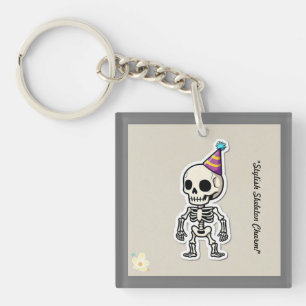 "Funky Halloween Vibes" Key Ring