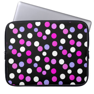 Funky Happy Balls Geometry Laptop Sleeve