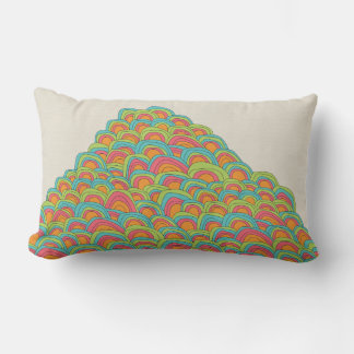 Funky Hill Designer Throw Pillow