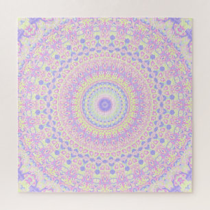 Funky Hippie Mandala  Jigsaw Puzzle