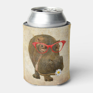 Funky Hippopotamus Can Cooler! Cooler