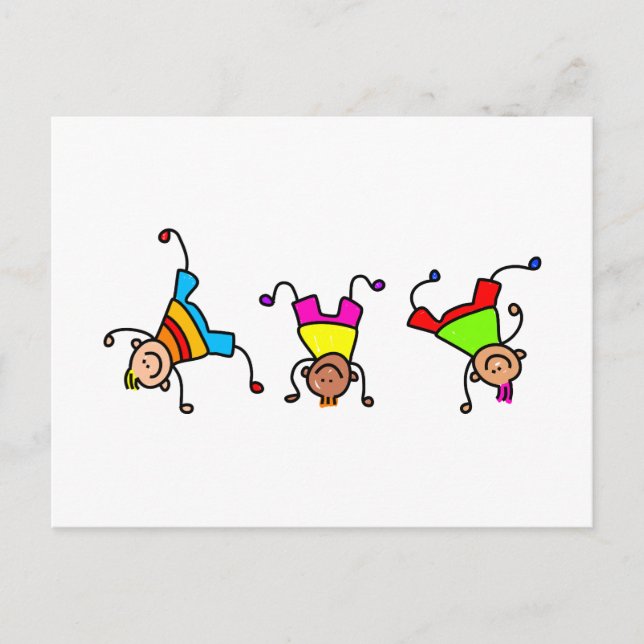 Funky Kids Postcard (Front)