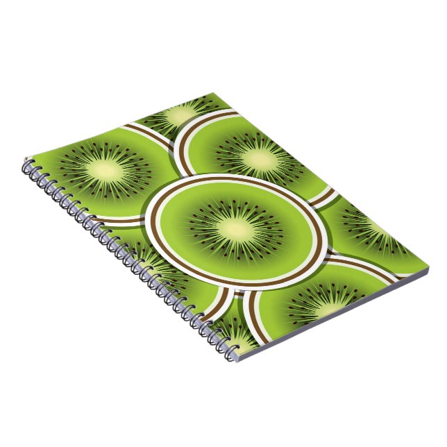 Funky kiwi fruit notebook (Right Side)