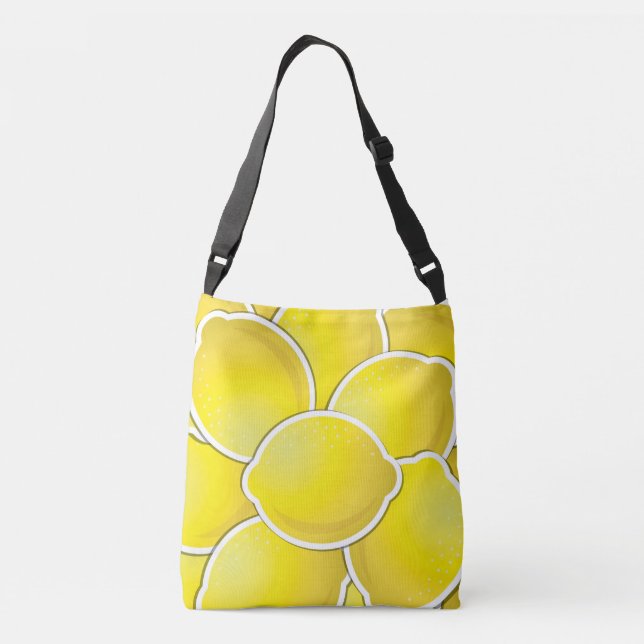 Funky lemon crossbody bag (Back)