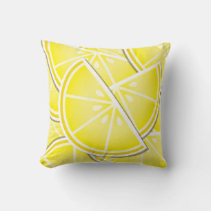 Funky lemon wedges! cushion