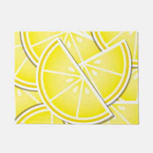 Funky lemon wedges! doormat
