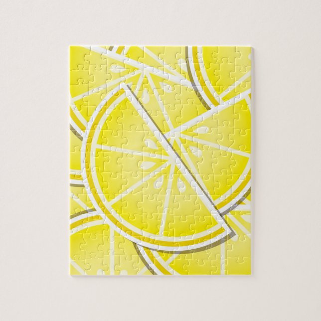 Funky lemon wedges! jigsaw puzzle (Vertical)