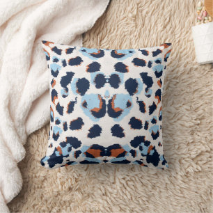 Funky Leopard Patterns Animal Zoo Art Animal Art F Cushion