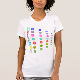 Funky Letters Belarus Беларусь T-Shirt Tee