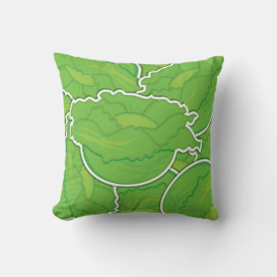 Funky lettuce cushion