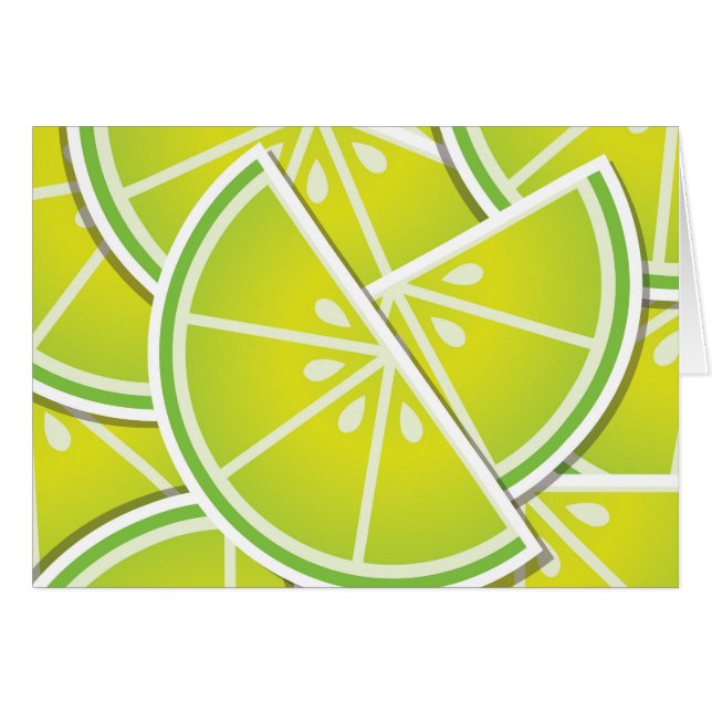 Funky lime wedges (Front Horizontal)