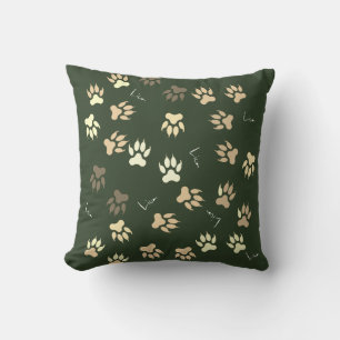 Funky Lion Paw Pattern Cushion Throw Pillow