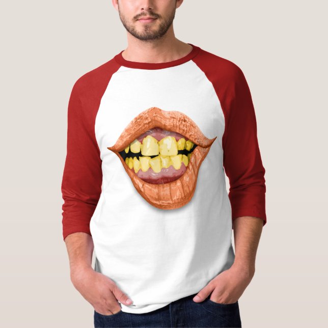 Funky Lips #1 T-Shirt (Front)