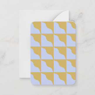 Funky Little Note Card - Blank!